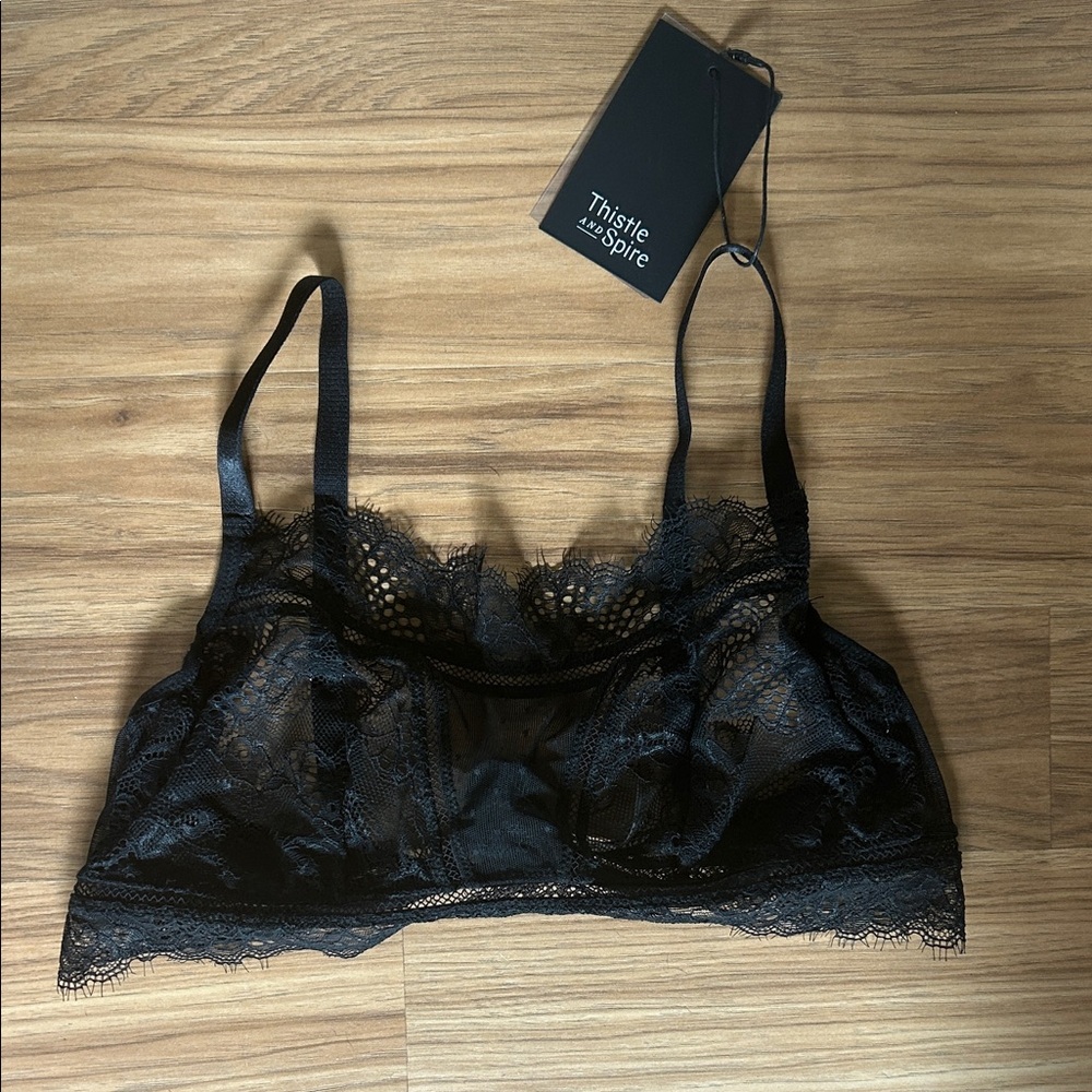 Thistle and Spire Midnight Lace Bralette
